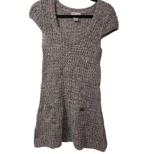 Y2k J.J. Basics Knit‎ scoop neck knit tunic top Size Small